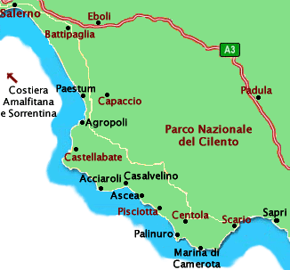 Cilento Mappe